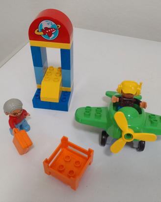 Lego Duplo AEREO VERDE VINTAGE RARO