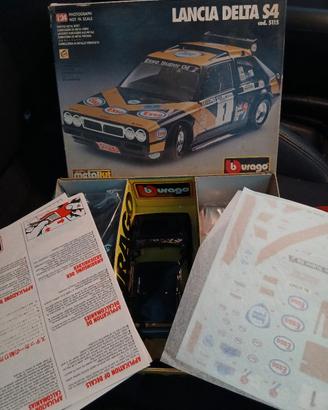 Burago kit 1/24 Lancia Delta S4 nuova 
