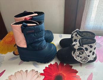 Scarpe da neve e babucce asilo