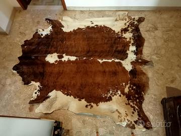 tappeto mucca vintage originale anni 70