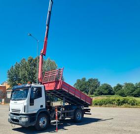 Iveco EUROCARGO 120 E 18 Con GRU FASSI