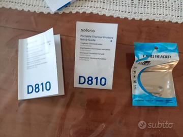 Portatile stampante thermal printers d 810