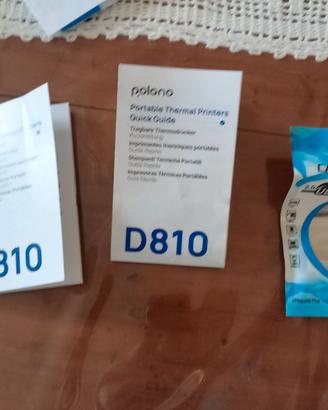 Portatile stampante thermal printers d 810