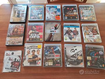 Giochi per  PC e PS3.