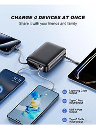 Power Bank, 26800mAh Caricatore Portatile,