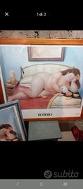 lotto 3 quadri stampa bottero 100 x 80