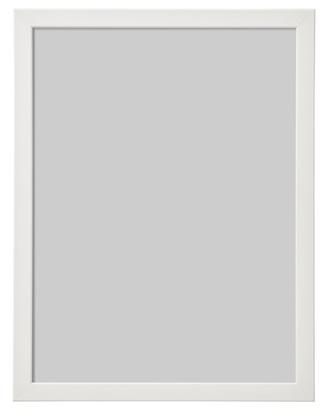 Cornice bianca 30x40
