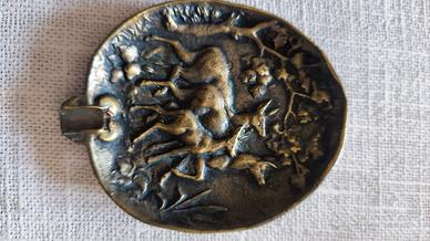 posacenere in bronzo fusione primi del 900