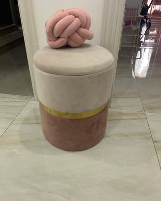 Pouf rosa