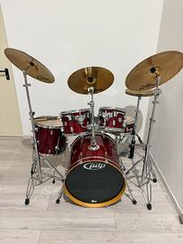 Batteria pdp completa - piatti zildjian - ottime c