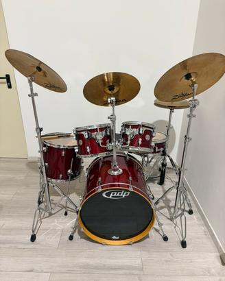 Batteria pdp completa - piatti zildjian - ottime c