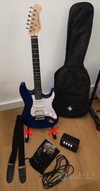 Kit starter chitarra elettrica 
