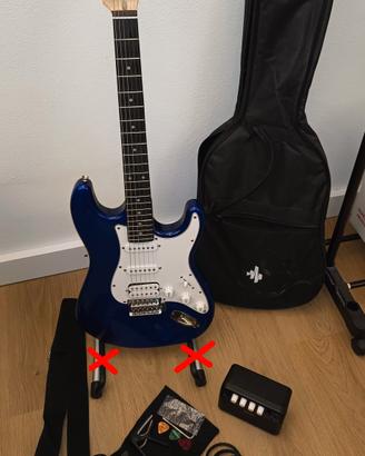 Kit starter chitarra elettrica 