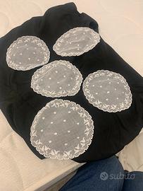 Sottobicchieri in tulle vintage