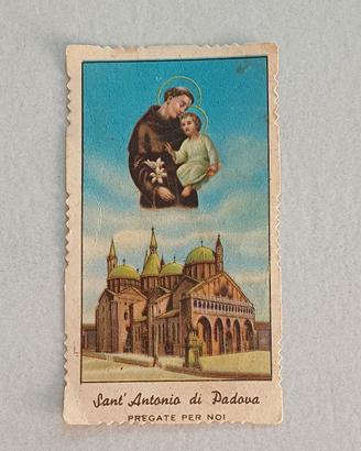 Santino antico - 1906 Sant'Antonio di Padova.