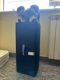 Culla da campeggio con eccellente materasso