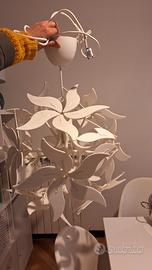 lampadario Ikea fiori 
