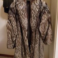 Pelliccia volpe argentata vintage