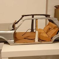 Fiat 130 Modello Autocostruito Scala 1:5