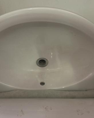 Lavabo nuovo con n2 colonnine