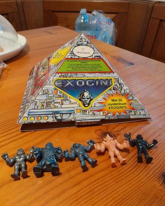 Lotto Exogini GIG Piramide e 5 personaggi