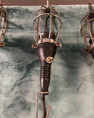 Lampade industrialida officina militare anni 50/60