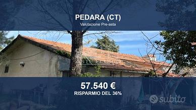 Immobile in asta di 181 m² con box auto a Pedara