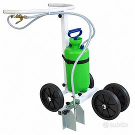 Carrello segna campo a vernice