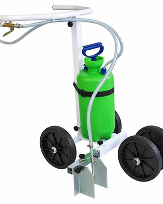 Carrello segna campo a vernice