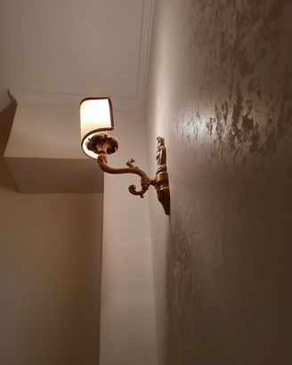 Aplic in ottone classico