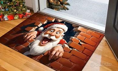 Tappeto Zerbino Natale 60 x 40 cm tappetino