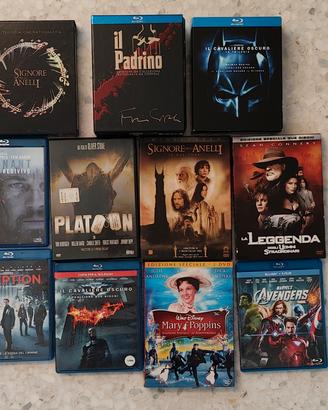 vari film blu ray e musica