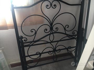 Letto in ferro battuto