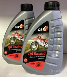 Q8 olio sintetico racing 2 t confezioni 2