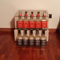LOTTO DI 10 BOTTIGLIE VUOTE DI WISCHEY JACK DANIEL