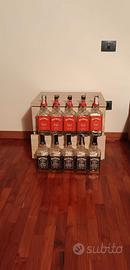 LOTTO DI 10 BOTTIGLIE VUOTE DI WISCHEY JACK DANIEL
