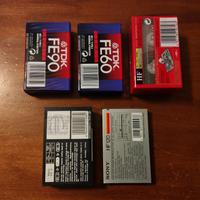 audio cassette mai aperte