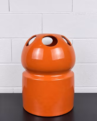 Portaombrelli in ceramica smaltata