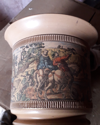 Vaso decoro Giotto Italy fiorentine numerato