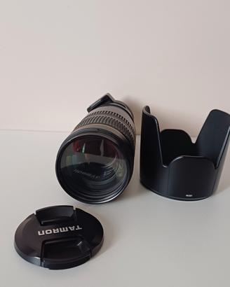 tamton 70 200 nikon più adattatore attacco emount