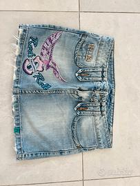Minigonna Jeans Taglia 42 Donna