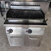 Fry Top Pietra Lavica Gas (INOX)
