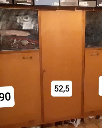 Mobile con due letti pieghevoli