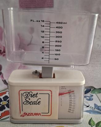 Bilancia Da Cucina Vintage Azzurra Diet Scale 450g
