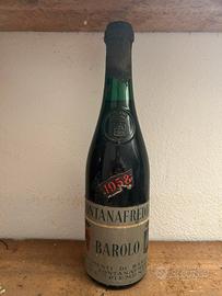 Bottiglia Barolo Fontanafredda 1958