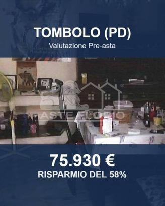 Immobile in asta di 300 m² con box auto a Tombolo