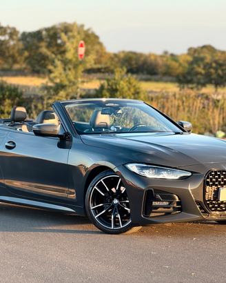 Bmw 420d 190cv 48V Cabrio Msport Led*Carplay*Pelle
