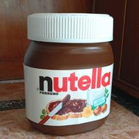 Pouf Nutella Ferrero con cuscino,vintage