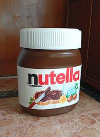 Pouf Nutella Ferrero con cuscino,vintage