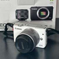 Fotocamera canon eos m10 + obiettivo